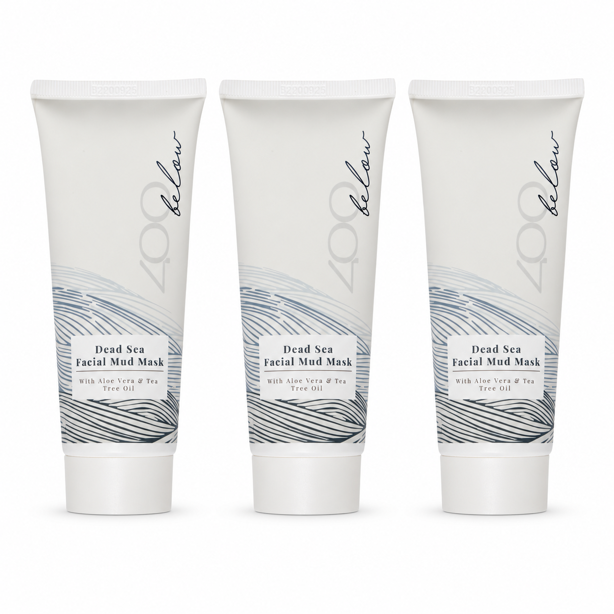 Facial Mud Mask Trio — 3 products, photographed together