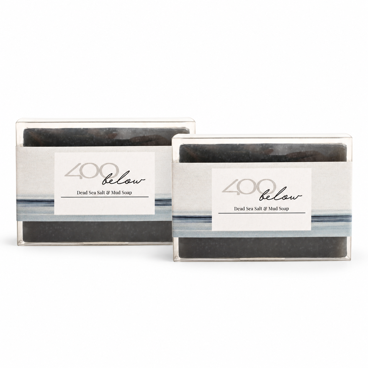 Salt & Mud Soap Duo — 2 products, photographed together
